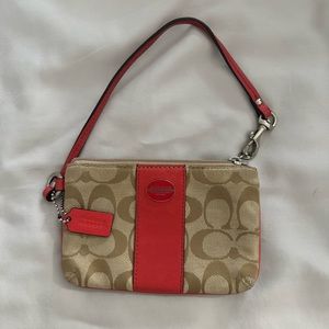 COACH wristlet